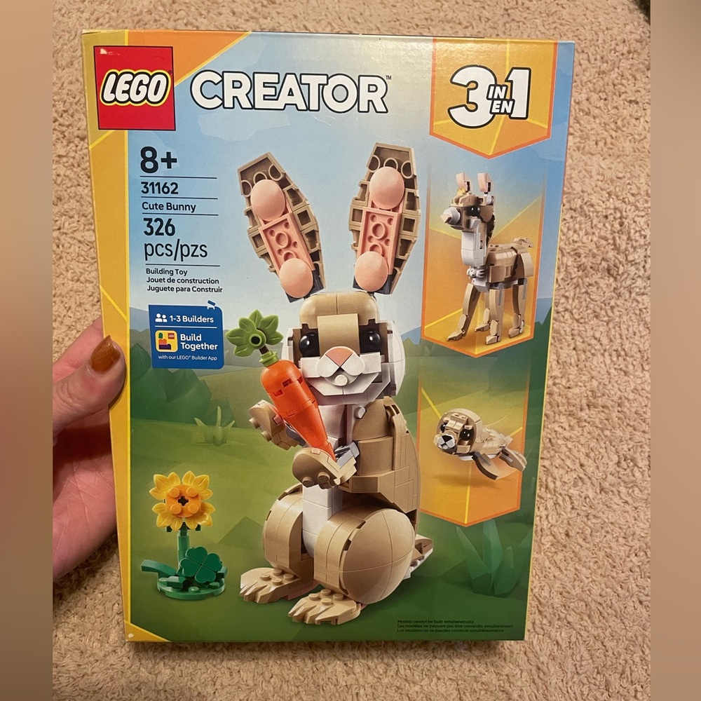 LEGO Creator Adorable Tan Bunny Set